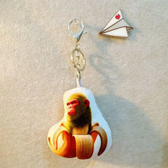 Ai Shan Hai Jing Plush Voice-making Pendant Keychains Tung Tung Sahur Figure Funny Italian Brainrot Animals Keychains