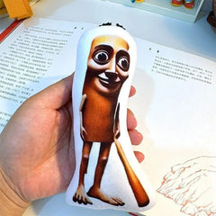 Ai Shan Hai Jing Plush Voice-making Pendant Keychains Tung Tung Sahur Figure Funny Italian Brainrot Animals Keychains
